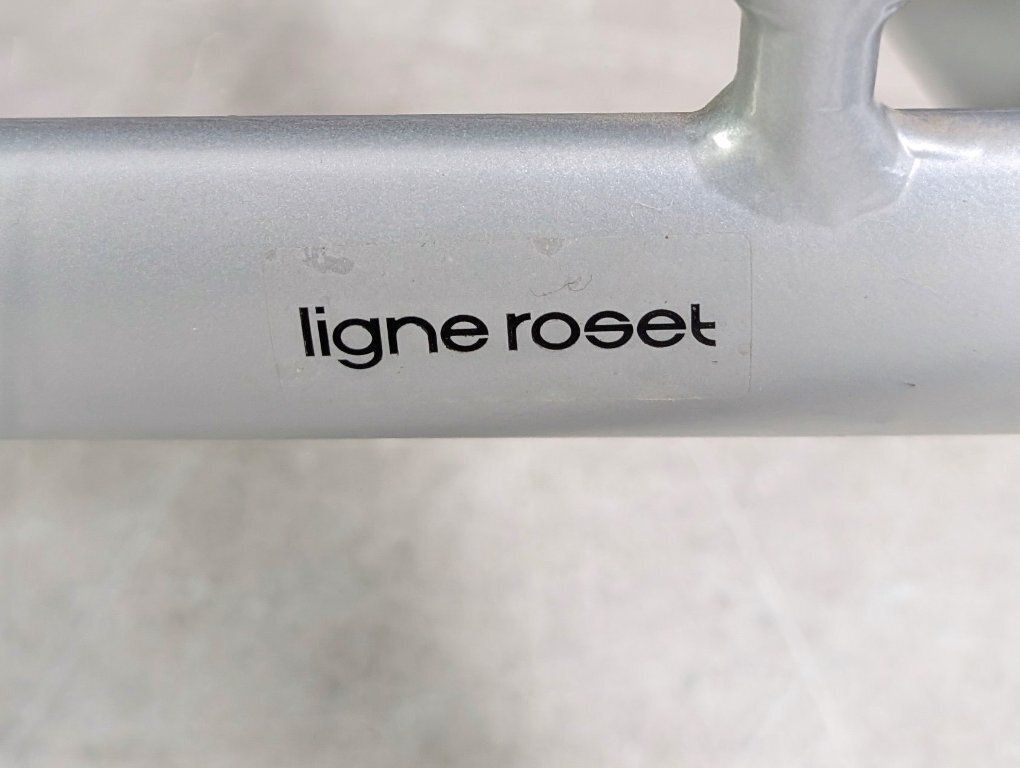 Ligne Roset Smala Bank – Leer, Zwart – Design, Frankrijk photo vintage
