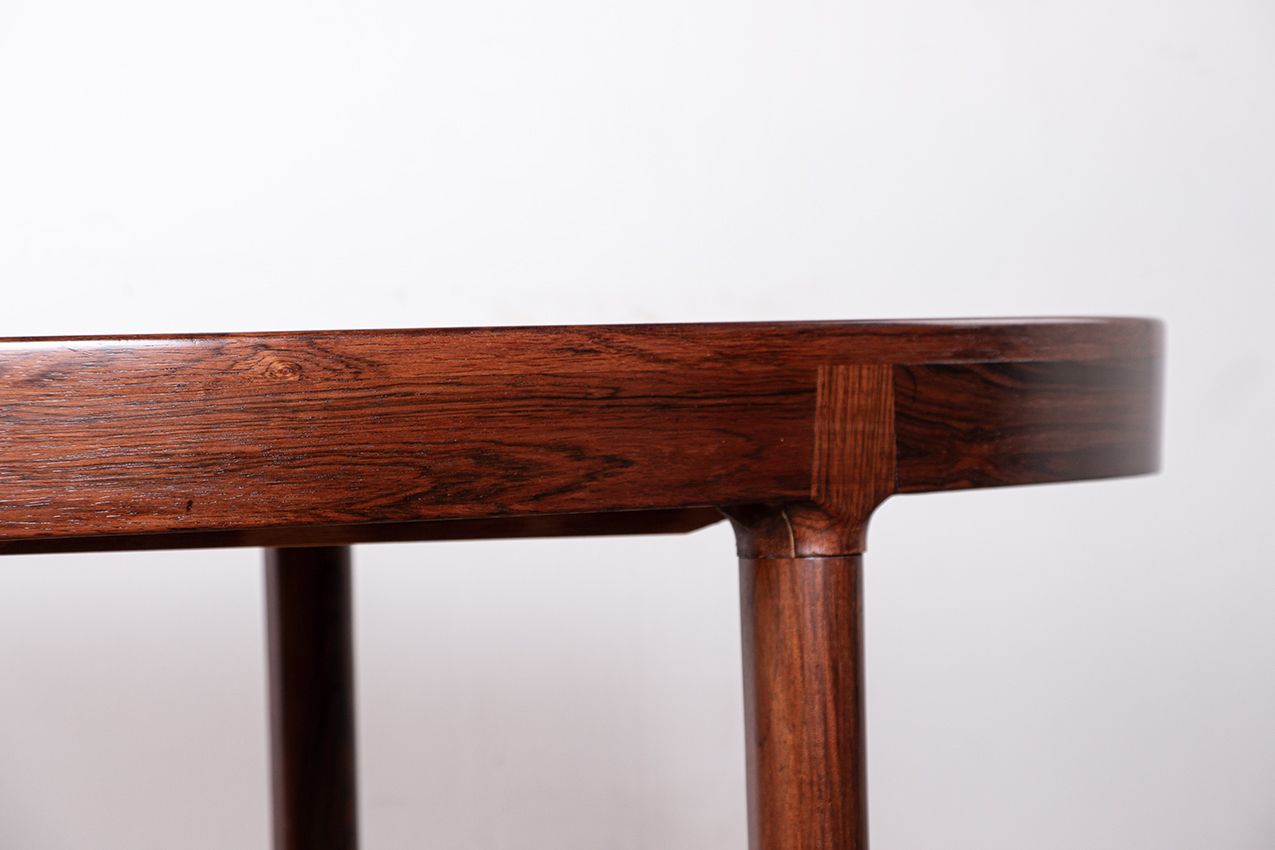 Large Oval, Extendable Danish Rosewood Dining Table By Harry østergaard For Randers Mobelfabrik 1960. photo Furniture
