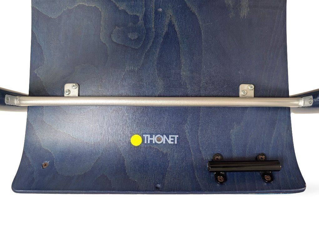 photo for sale Ensemble de 4 chaises empilables Thonet S320, Böhme Schneider, bleu