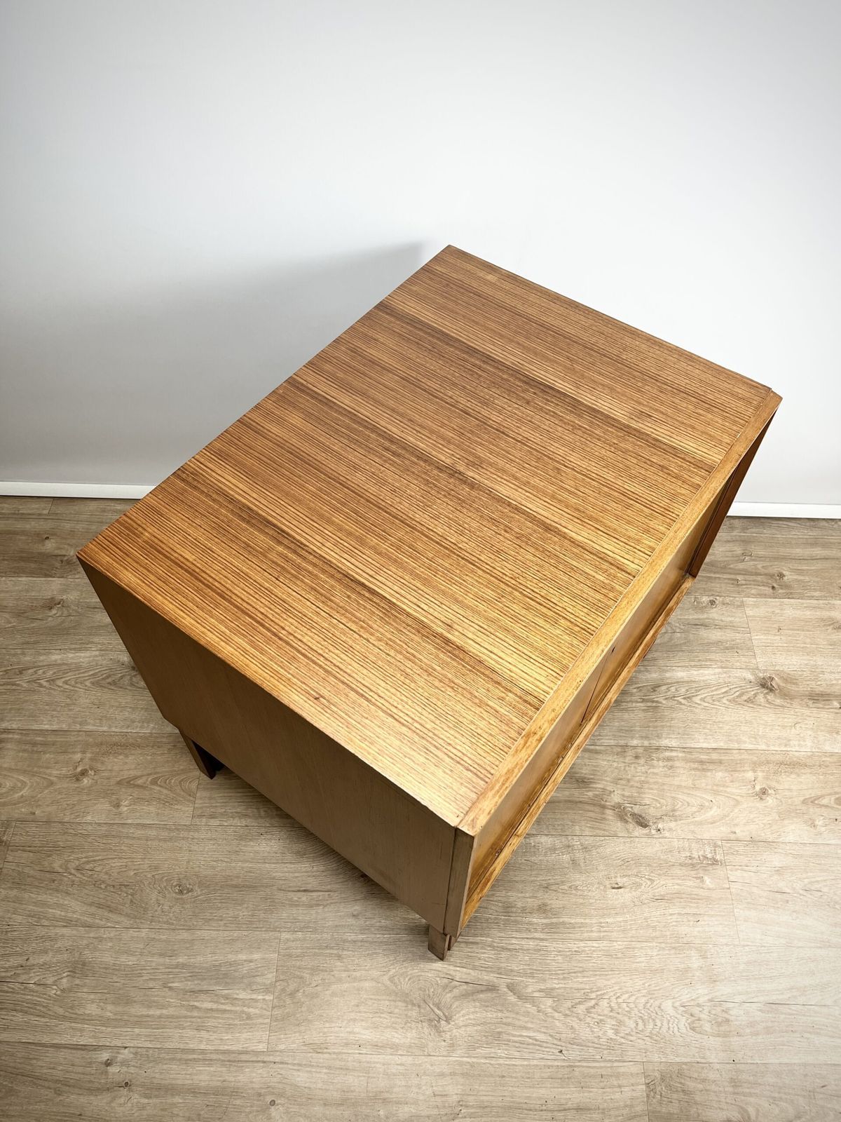 photo buy Unusual Mid Century Record Cabinet, British 1960s
