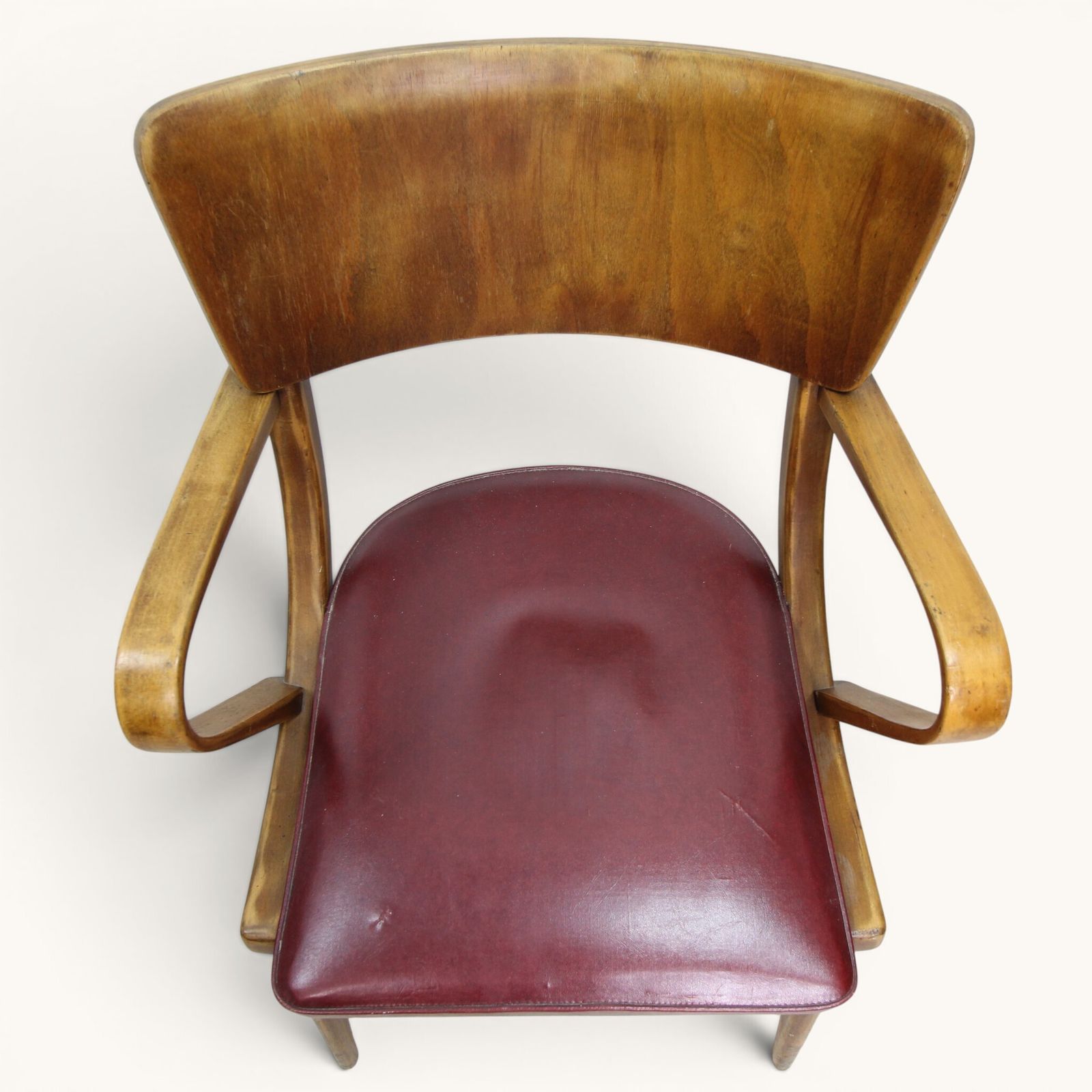 Mid Century Ben Stoe Dining / All Purpose Chair With Arms photo for sale