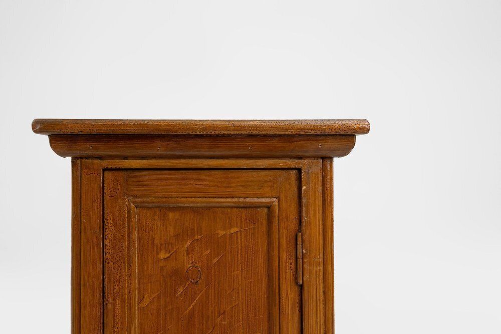 Art Deco French Nightstand In Varnished Wood, 1930s photo for sale