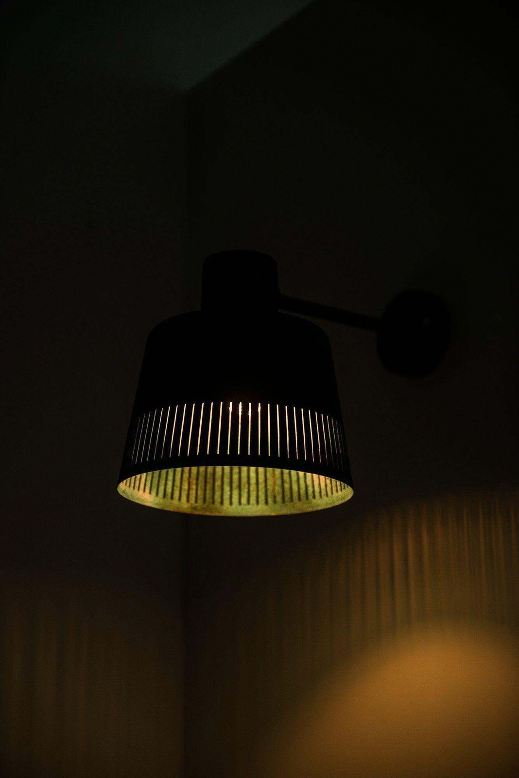 Pair Of Scandinavian Modern Wall Lamps In Copper By Hans Bergström, 1940s photo 5200.0