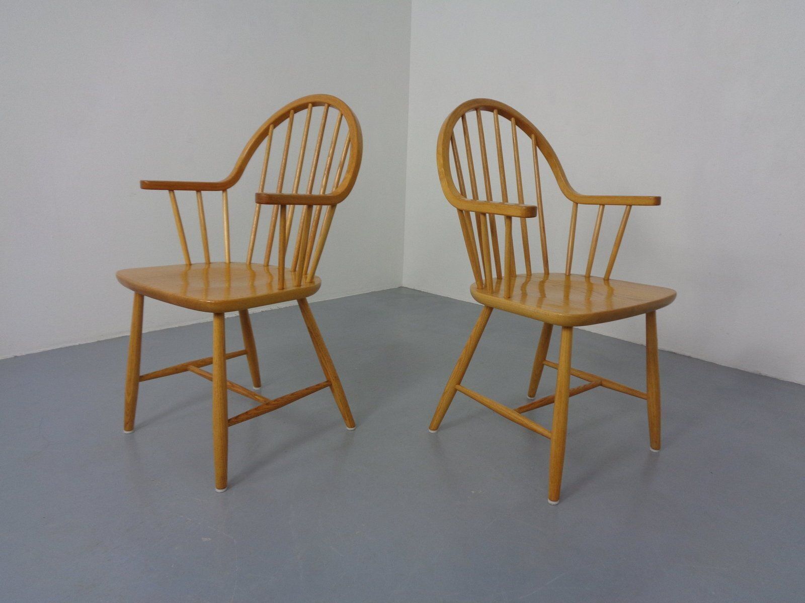 Oak Armchairs By Erik Ole Jørgensen For Tarm Stole Møbelfabrik, Denmark, 1960s, Set Of 2 photo furniture