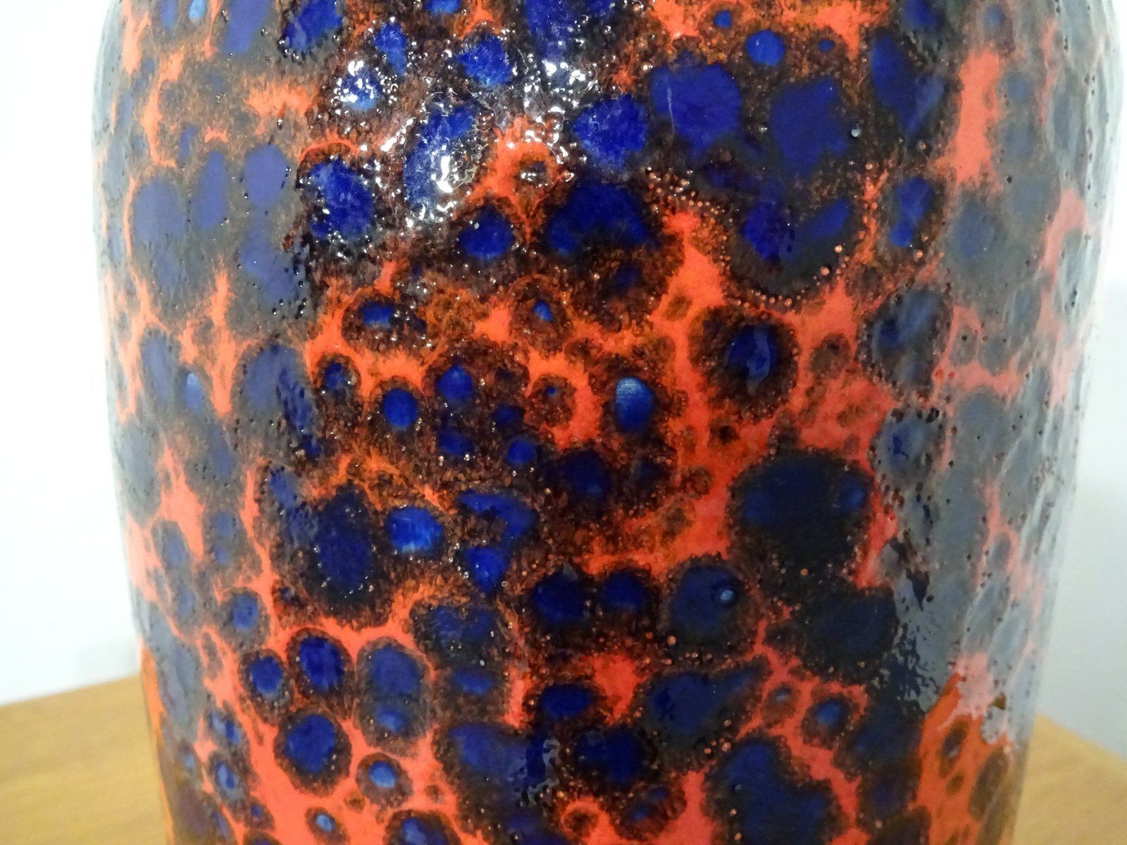 photo furniture Large Pop Art Ceramic Vase From Scheurich, Germany, 1970s