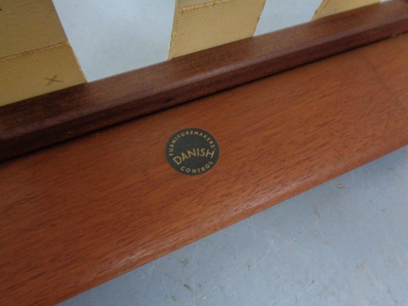 Danish Teak Stool By Hans Olsen For Frem Røjle, 1960s photo for sale