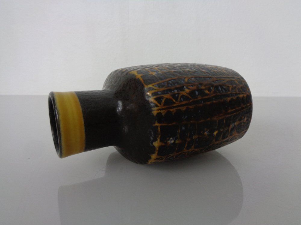photo vinterior Baca Fajance Studio Ceramic Vase By Nils Thorsson For Royal Copenhagen Denmark 1960s