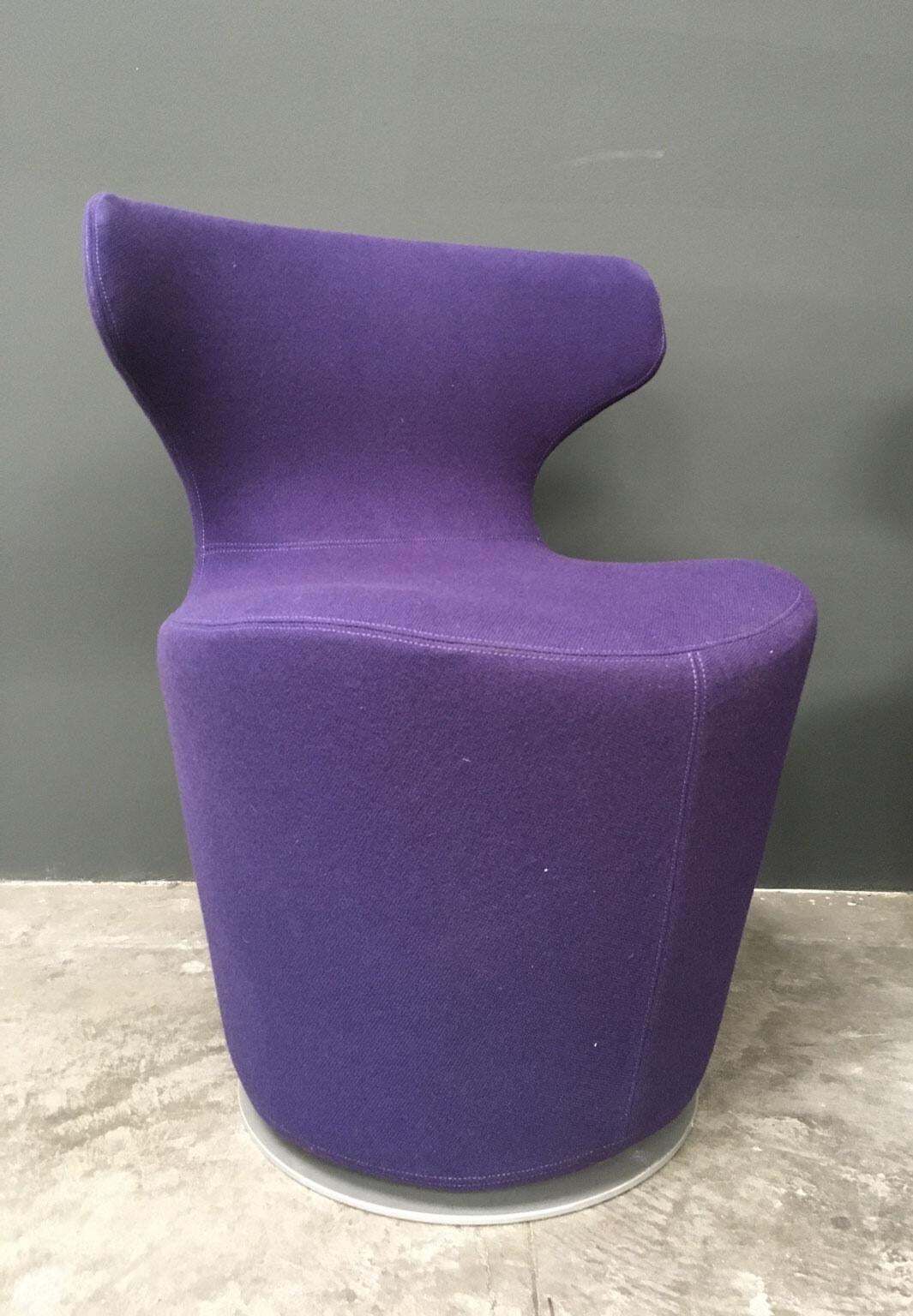 Italy Violet Fabric Set Of 2 Armchairs By B&B Italia, 2020 photo 5113.0