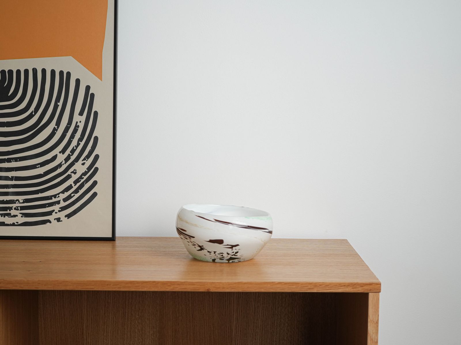photo for sale Glass Bowl, Danish Design, 1970s, Made In Denmark