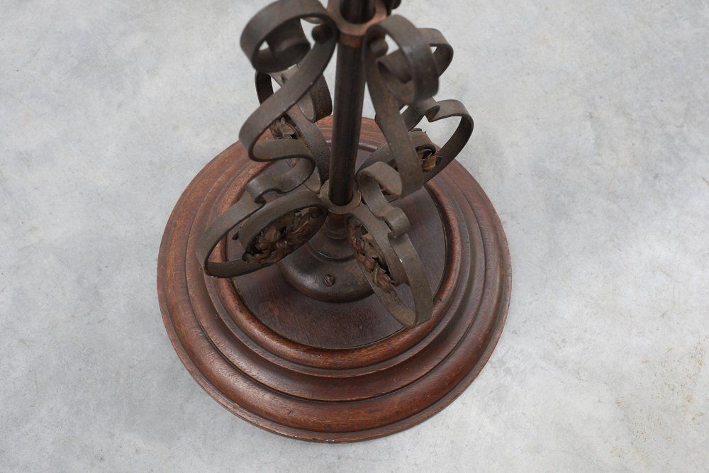 photo for sale Art Nouveau Planter In Metal And Copper, France, 1920s