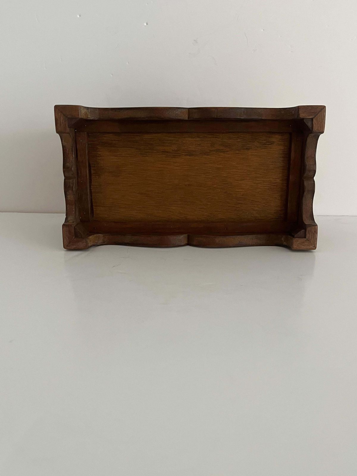 345.0 Art Deco Jewelry Box With Marquetry Top And Oval Mirror, Circa 1925 photo