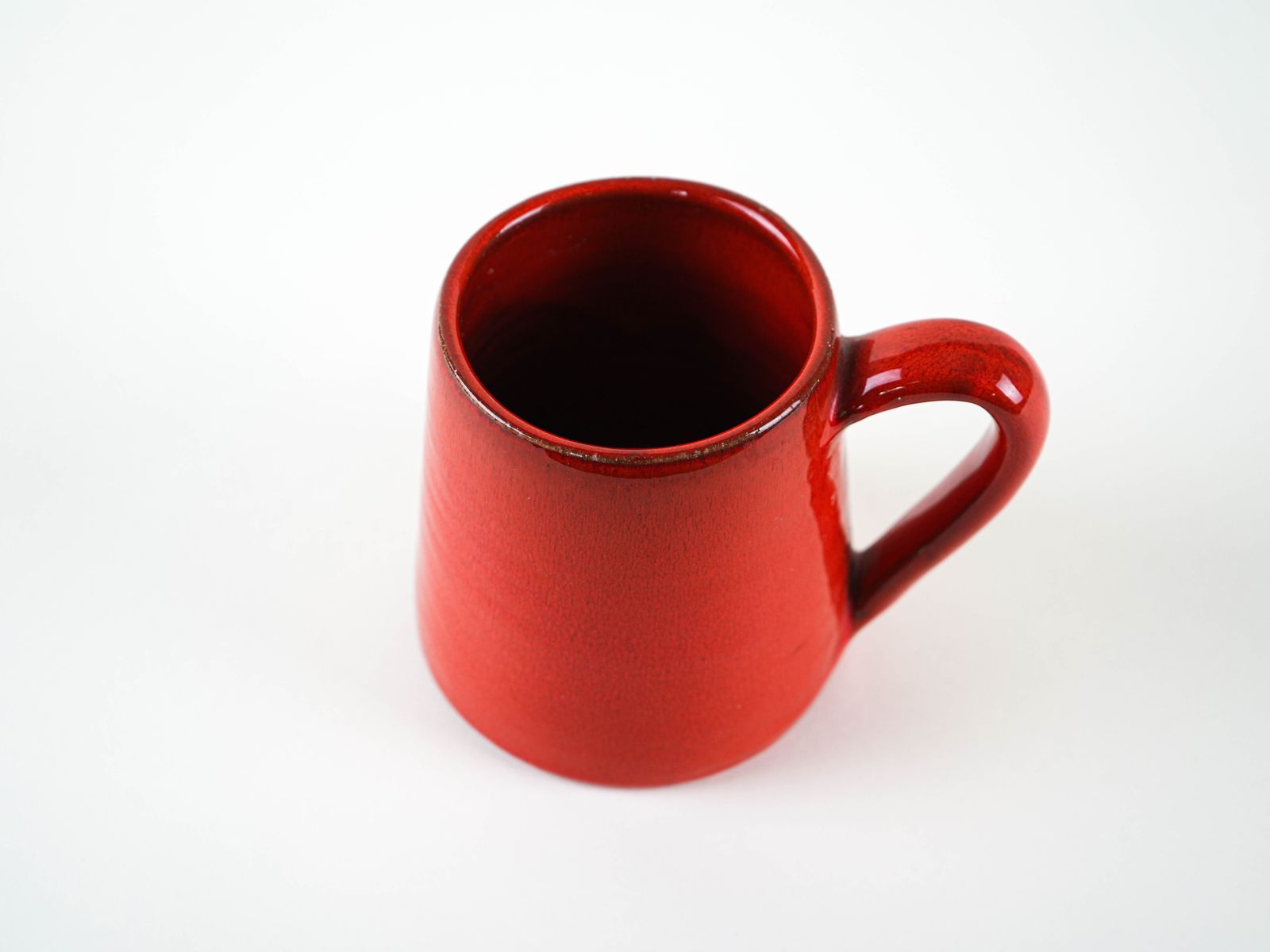 Red Ceramic Mug, Italian Design, 1960s, Made In Italy photo 289.0