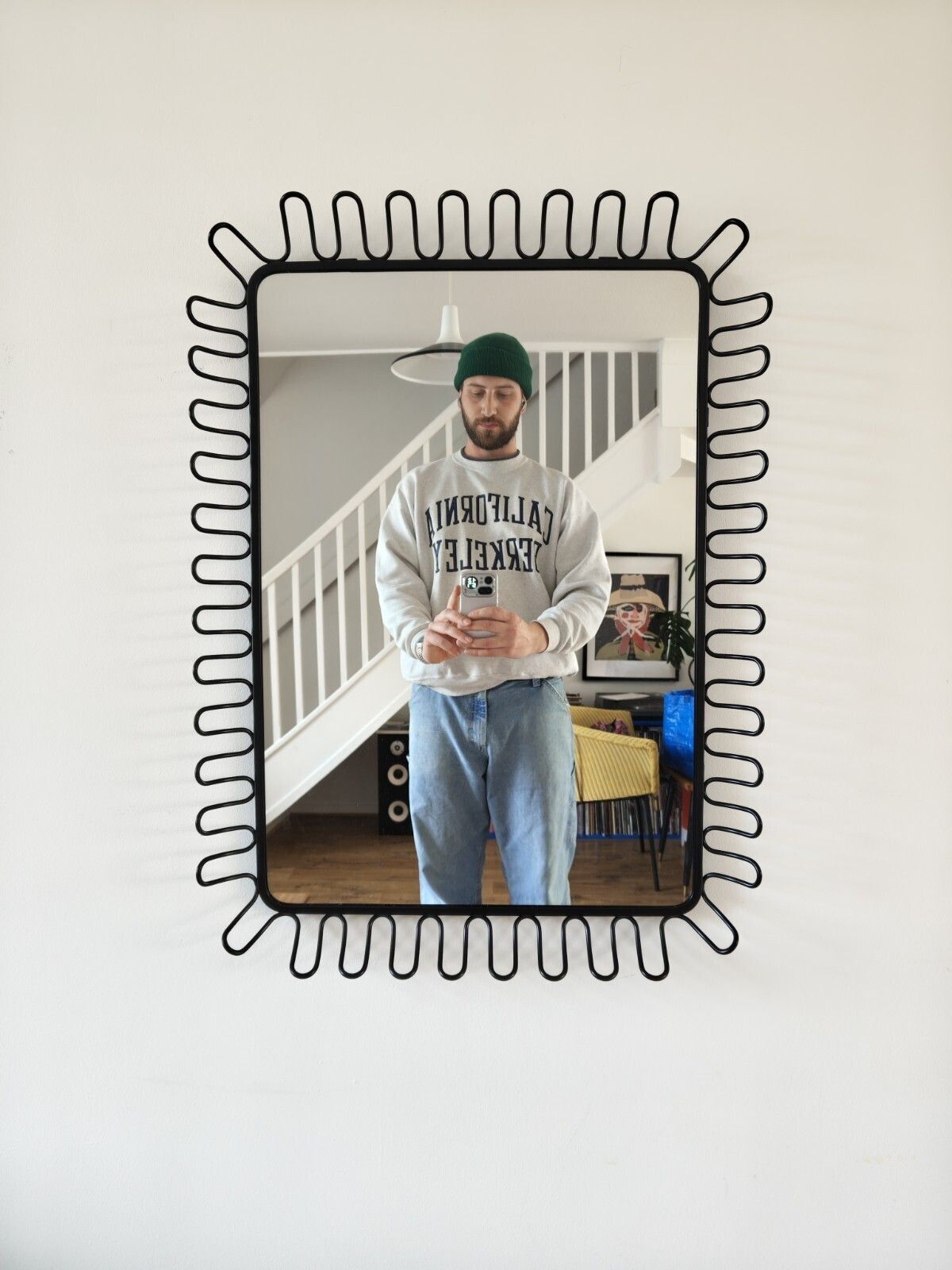 Ikea Mandal Mirror Designed By Francis Cayouette 2008, Rare. photo buy