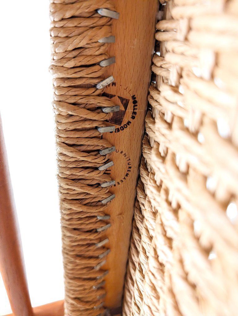 Original Jl Moller's Model 75 Chair, Niels Otto Møller, Teak, Danish