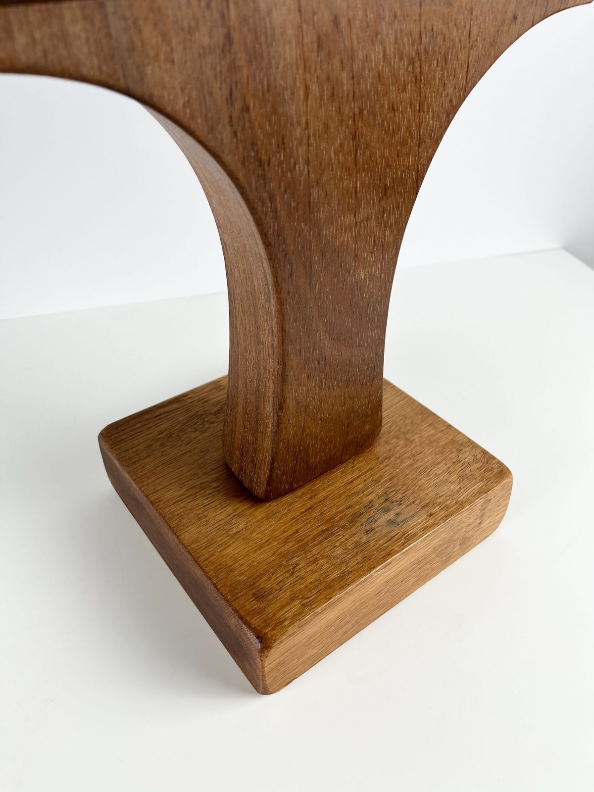 photo buy Brian Willsher (1930 2010) Large And Exceptional Mahogany Sculpture, Signed & Dated 1981