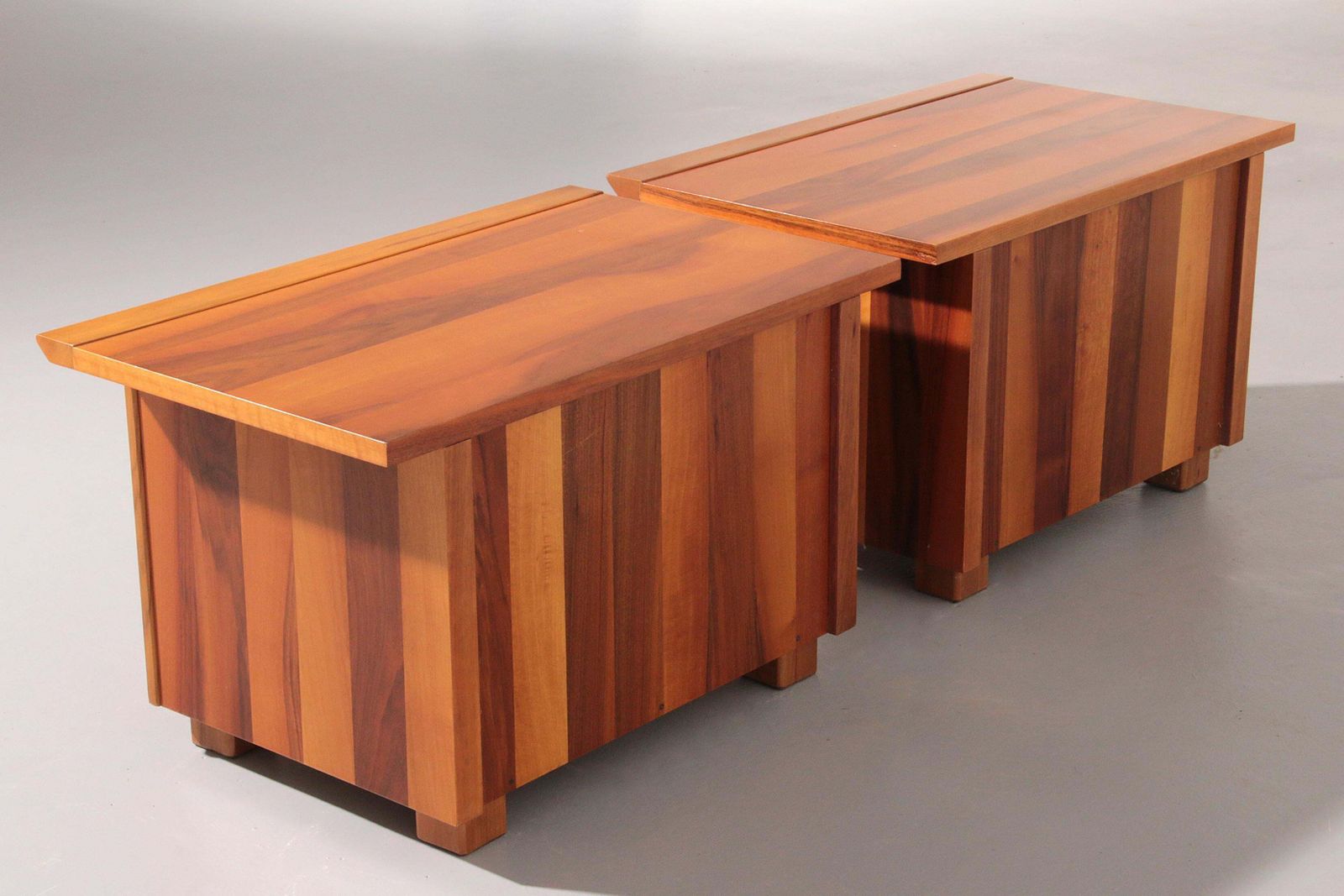 1896.0 Italian Walnut Bedside Tables From The 1970s  Timeless Italian Elegance photo