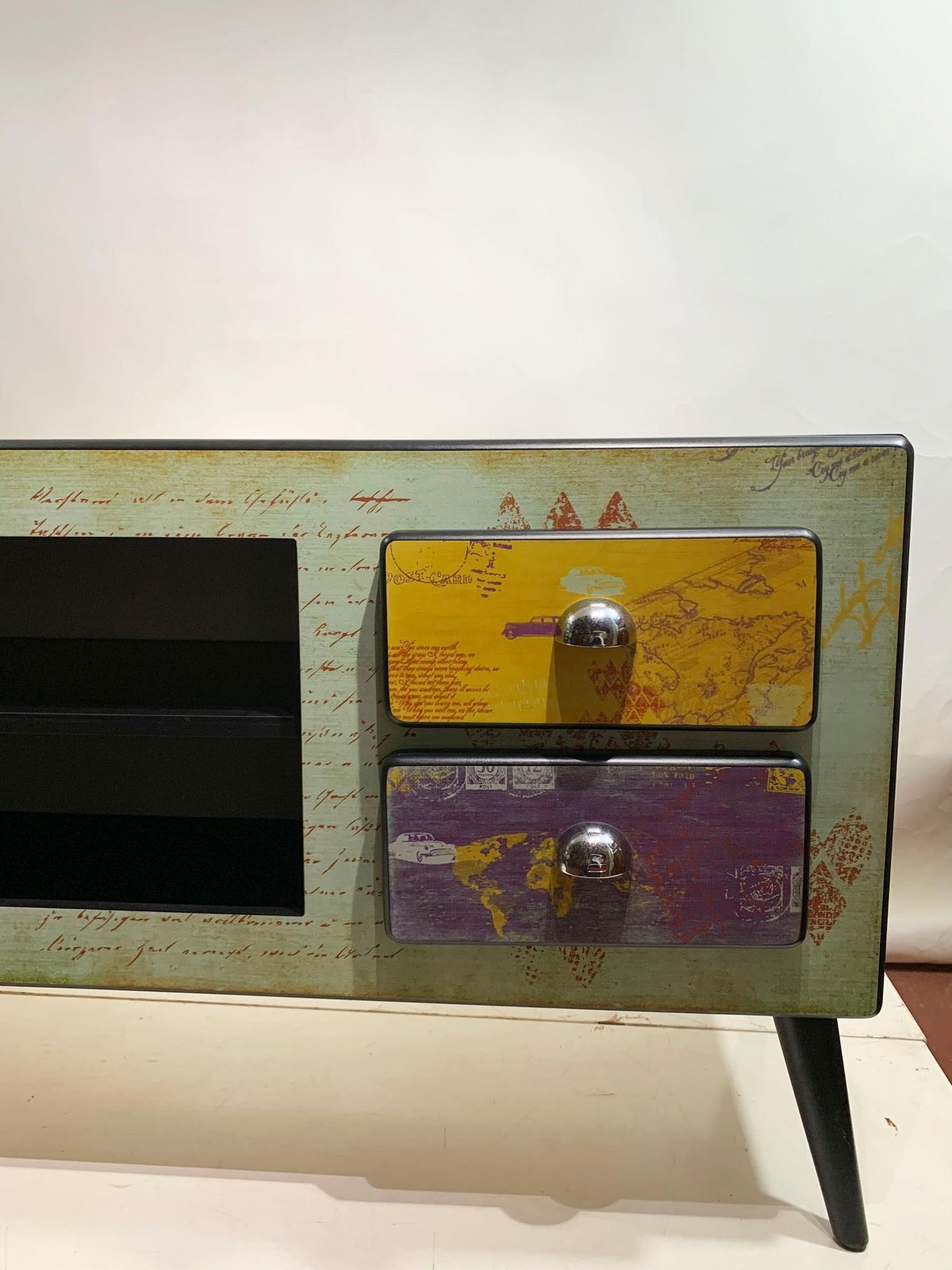 Bd Barcelona Design  World Travel Graphic Sideboard Media Cabinet photo 4232.0