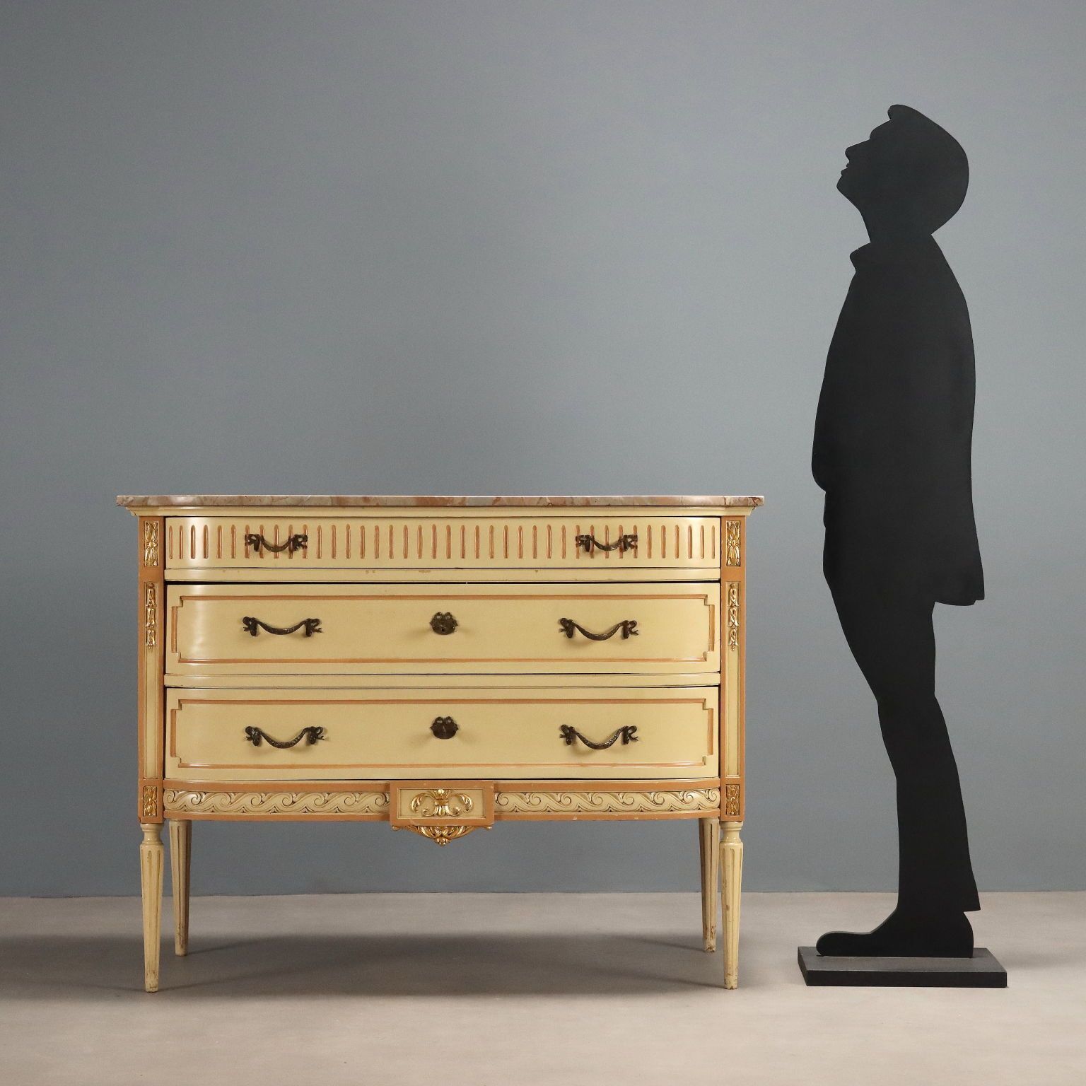 Ladekast Neoclassicistische Stijl Gelakt Hout '900 photo furniture