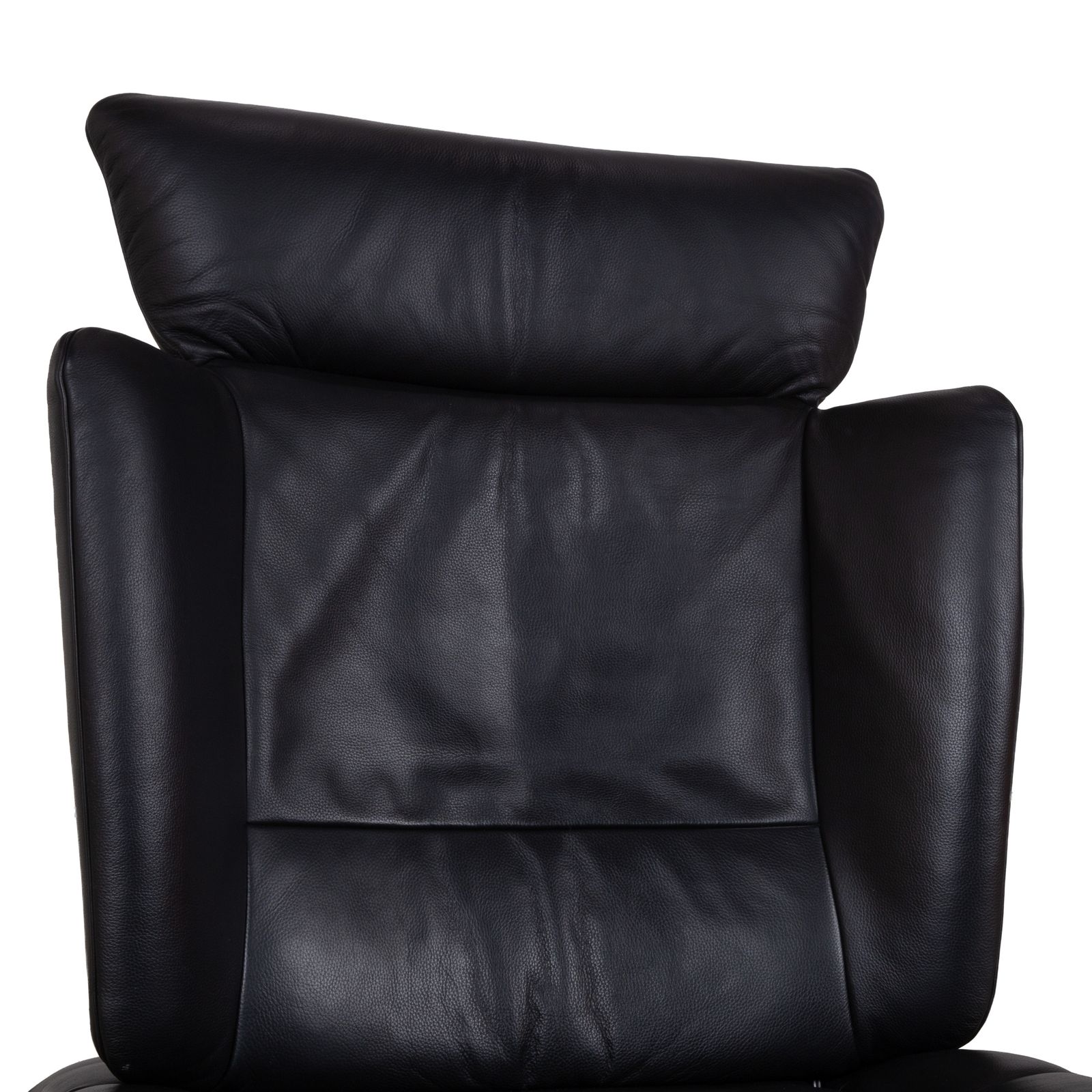 photo for sale Méridienne De Sede DS 158 en cuir noir, fonction manuelle