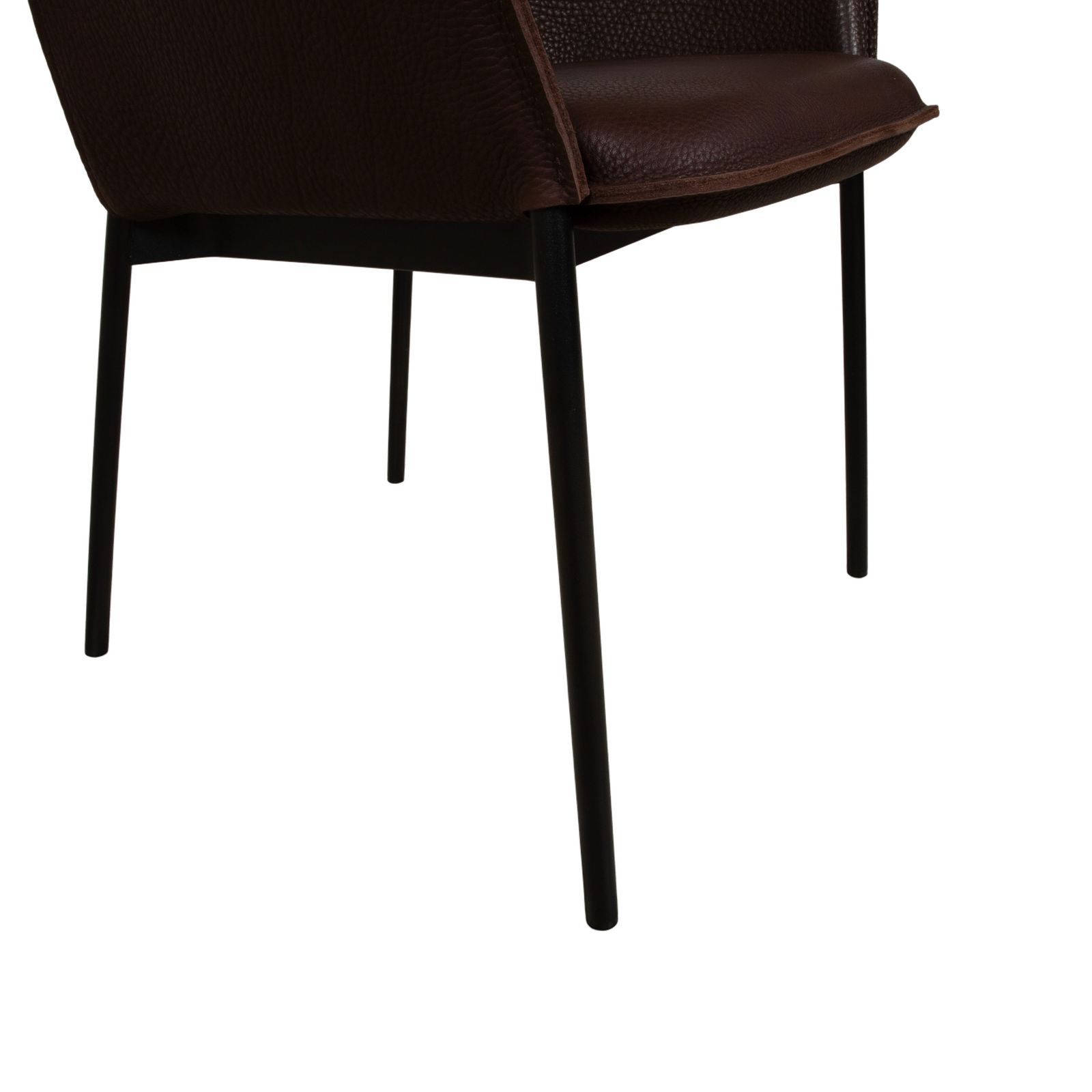 Set Of 6 Freifrau Grace Arm Chairs, Leather, Brown photo 7042.0