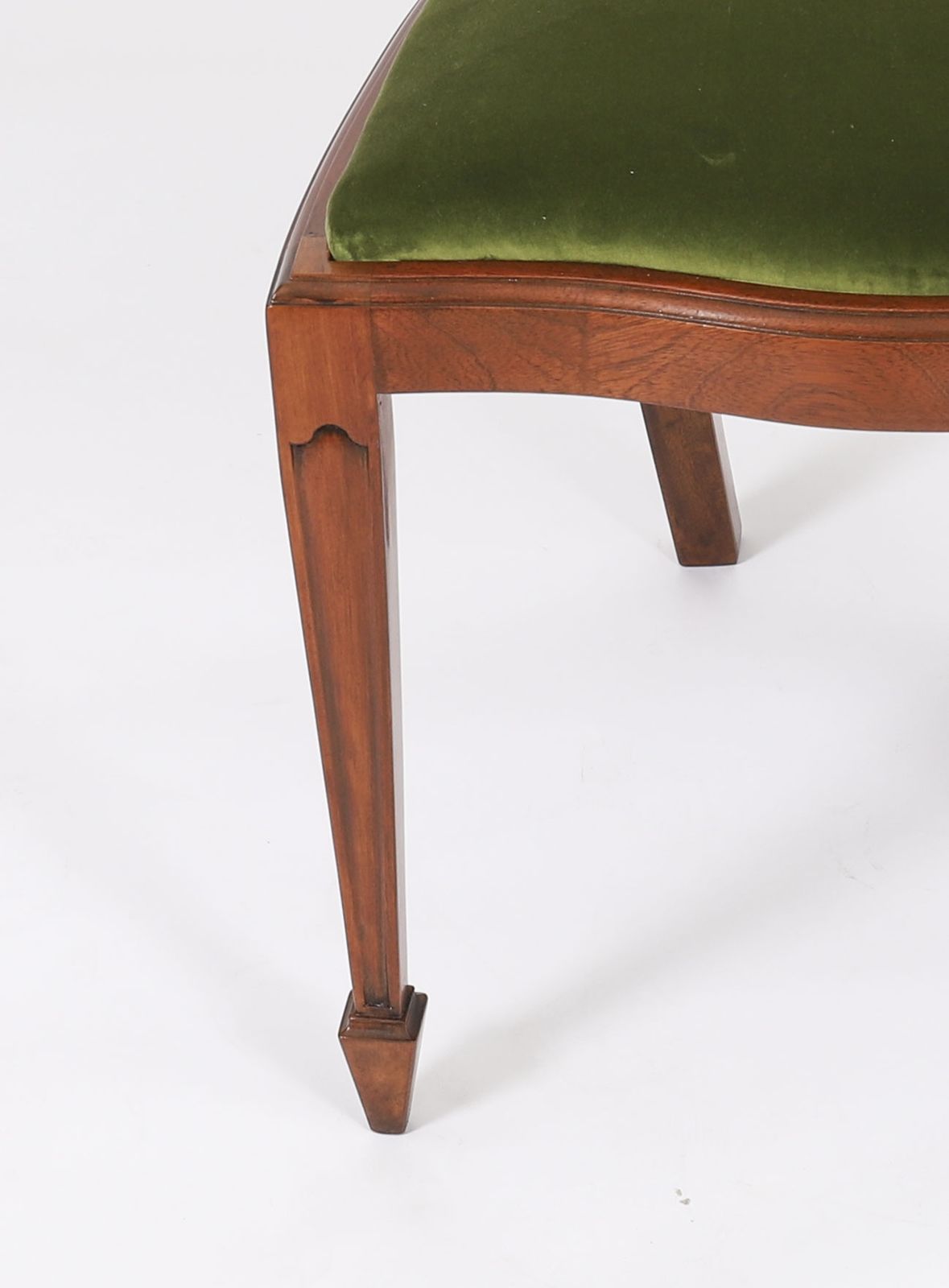 Furniture Set 8 Edwardian Shield Back Dining Chairs  Circa 1910  20th C photo