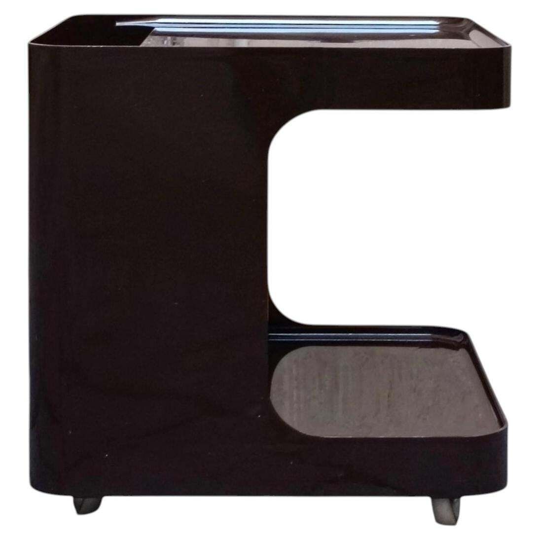 Marcello Siard For Collections Longato Cart Bar Game Italy 1970s