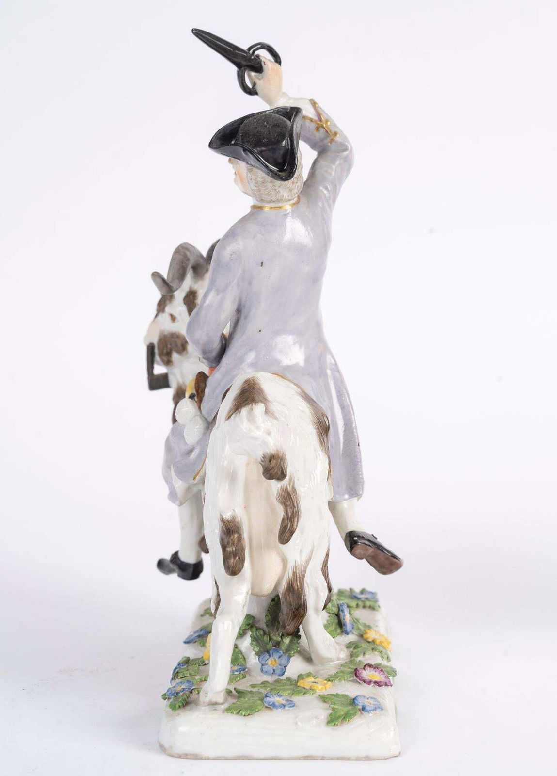 19th Century German Porcelain Sculpture, Porcelain Group. photo vinterior