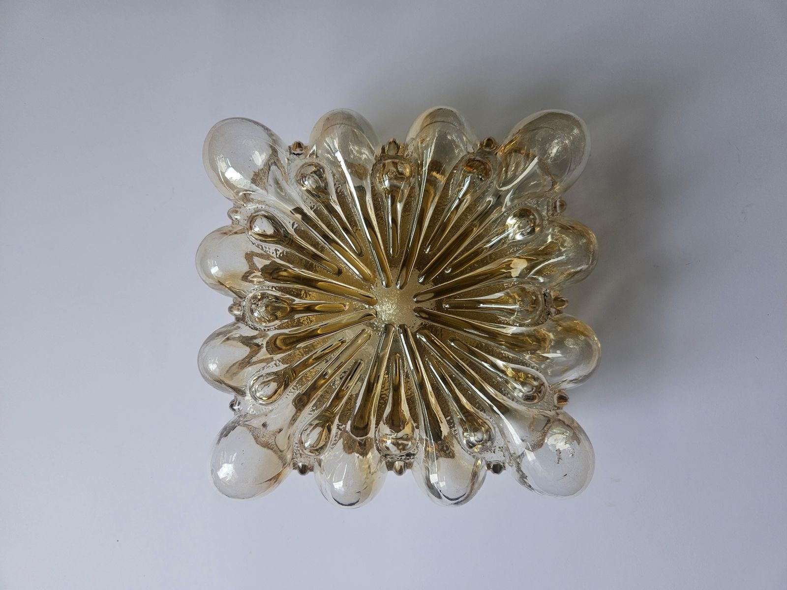 photo furniture Zeldzame mid-century plafondlamp Limburg, Helena Tynell, Duitsland, jaren 1970