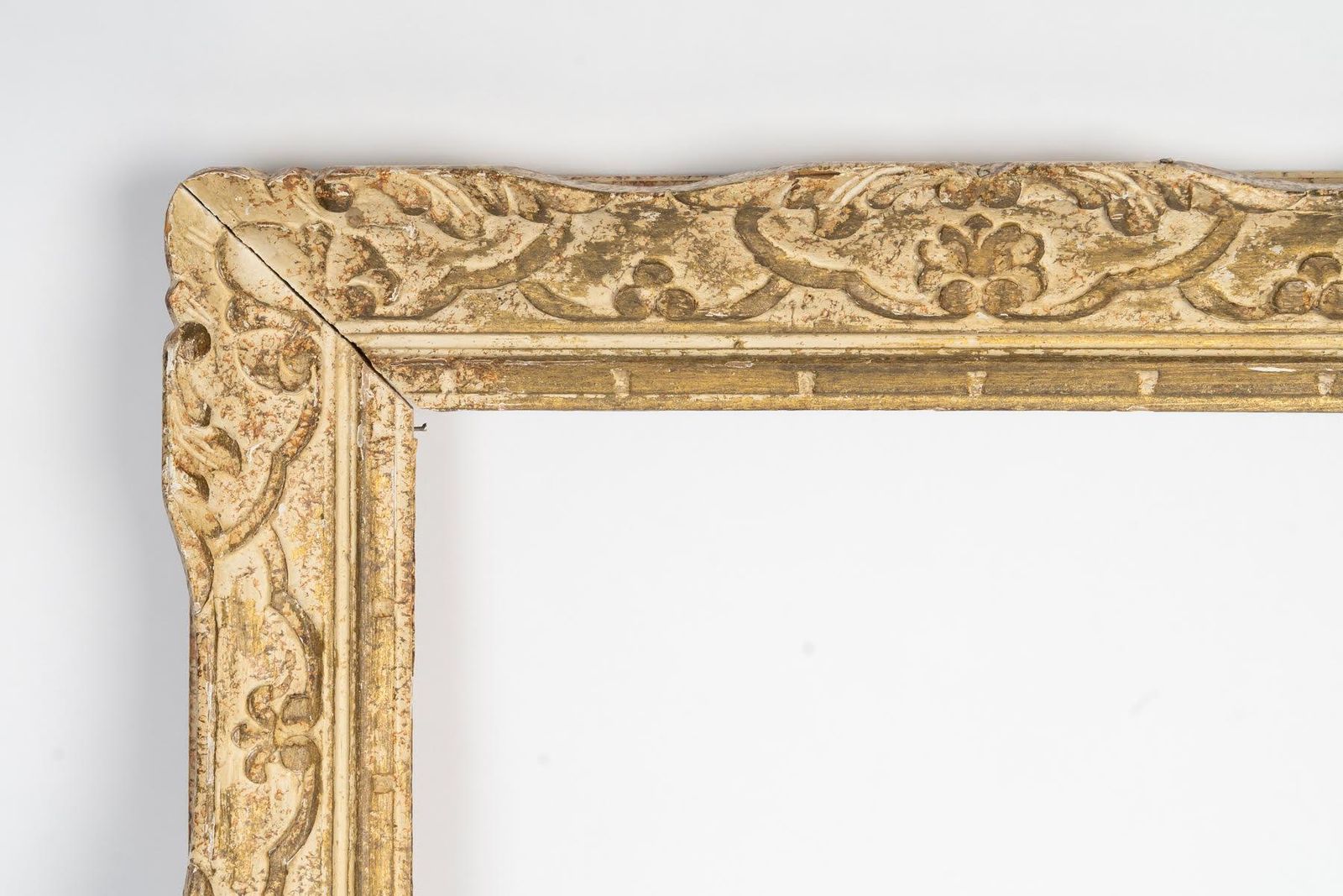 Montparnasse Carved Wood Picture Frame, Circa 1950. photo furniture