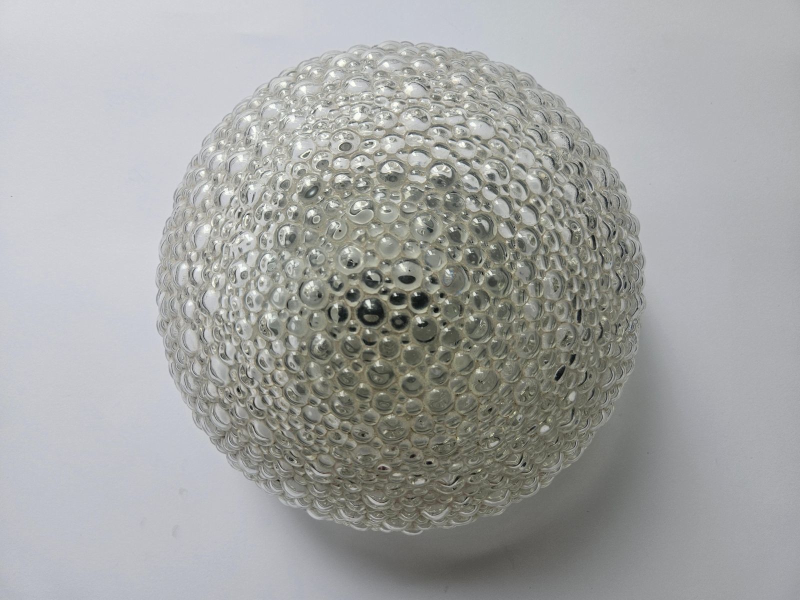Luminaires Rare plafonnier à bulles mid-century Limburg, Allemagne, années 1970 photo