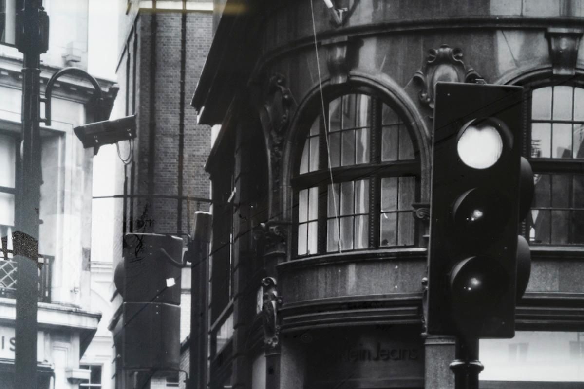 Framed Photograph Under Glass Depicting The Calvin Klein Store, 20th Century. photo Art
