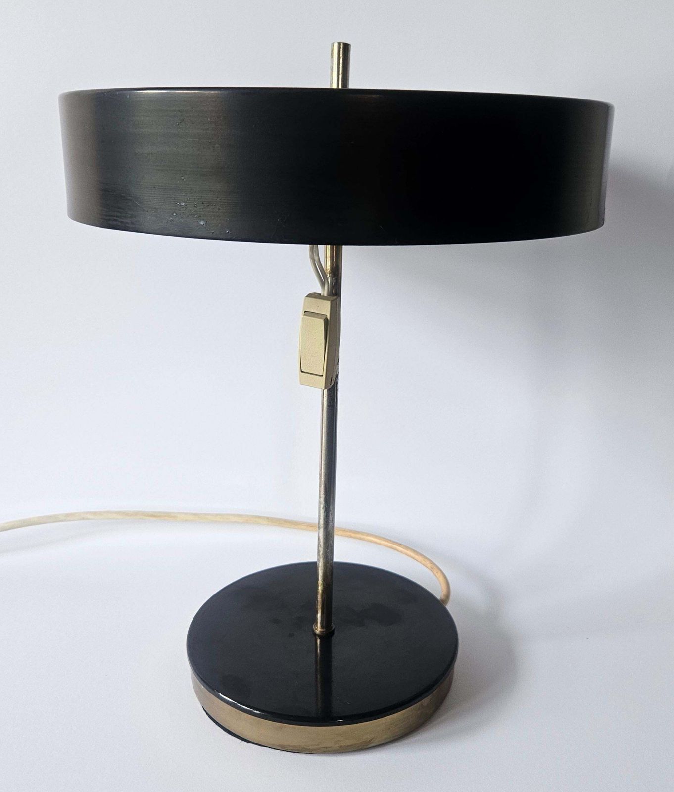 Zeldzame mid-century tafellamp – Kamenický Šenov, jaren 1970 photo vinterior