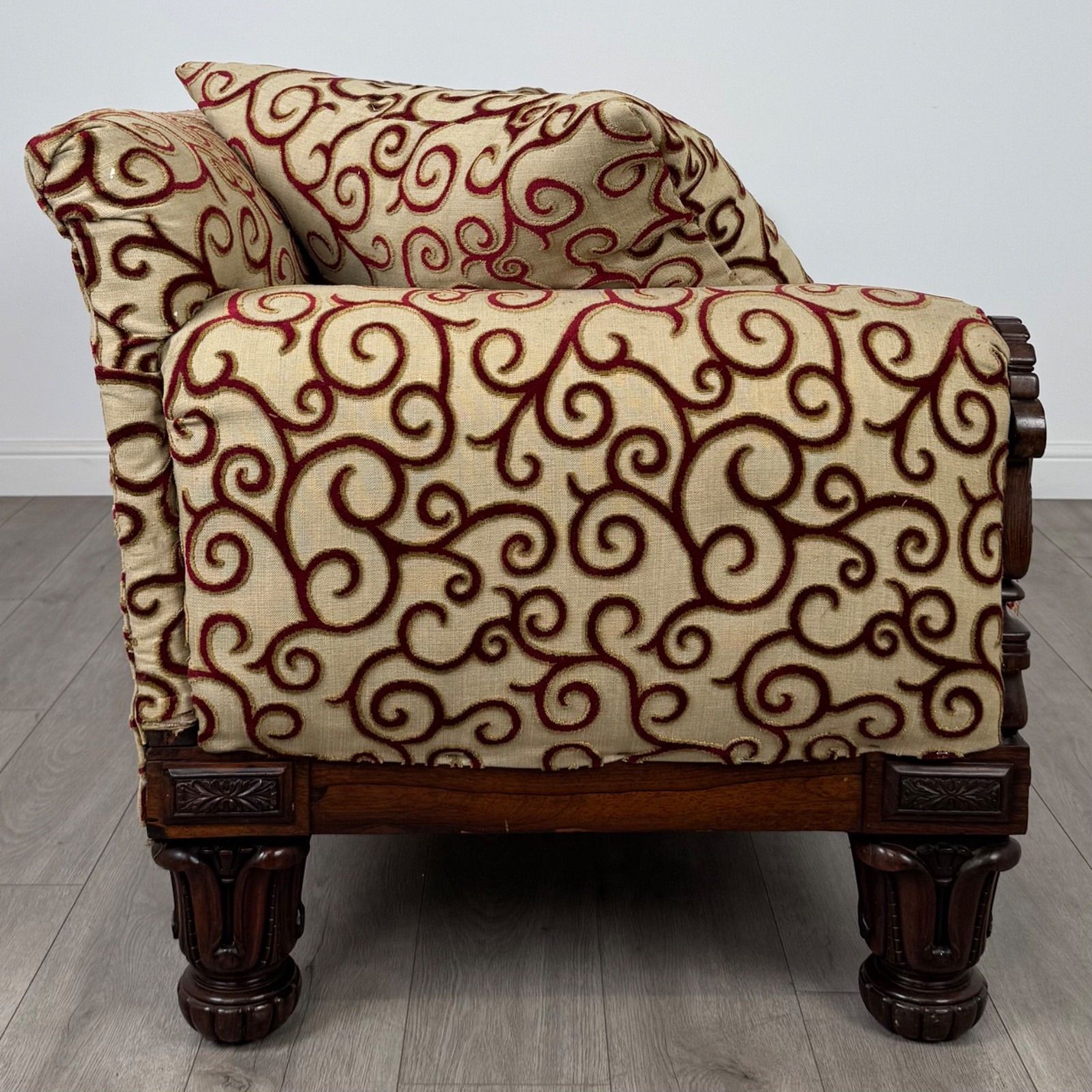 Antique 19th Century Good Quality William IV Sofa In Rosewood photo buy