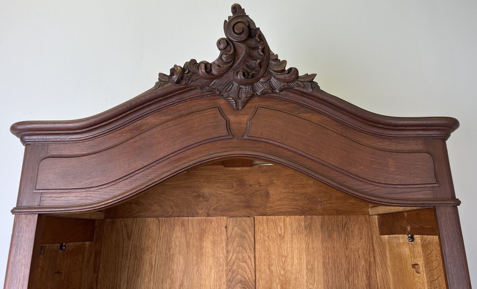 Bookcase Antique French Style Oak Display Cabinet Carved Sideboard Lot 6155 photo 799.0