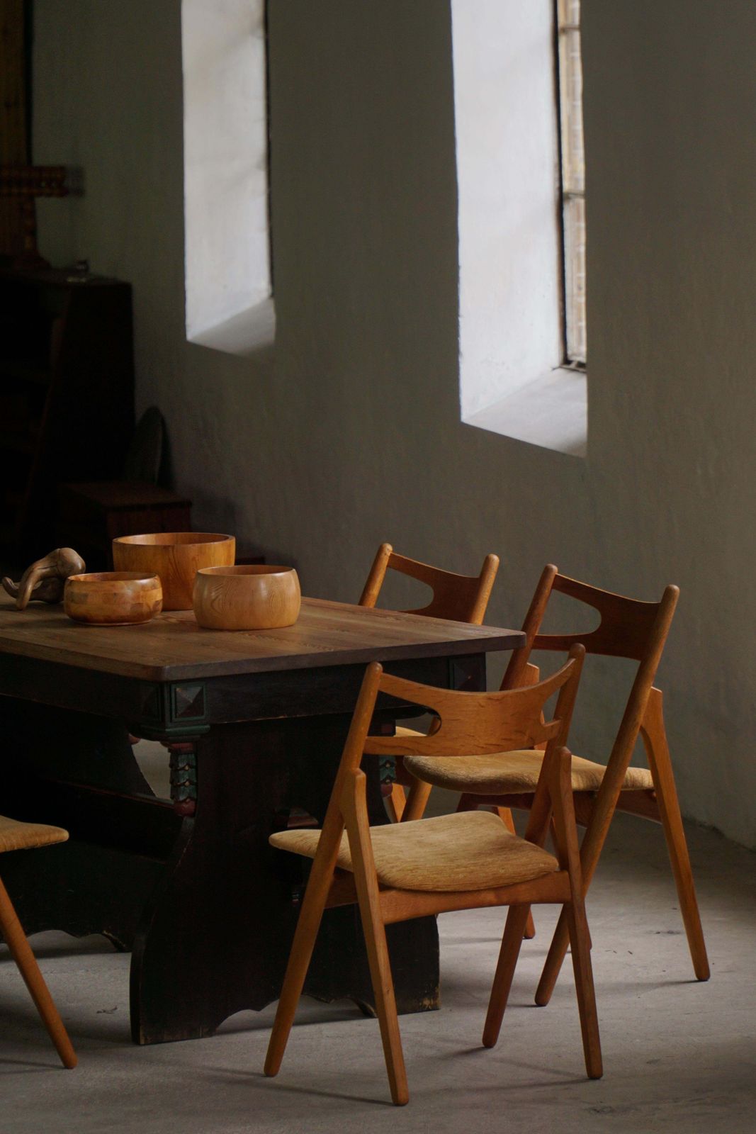 Set Of 6 Danish Ch29 Dining Chairs By Hans J. Wegner For Carl Hansen & Søn, 1951 photo vinterior