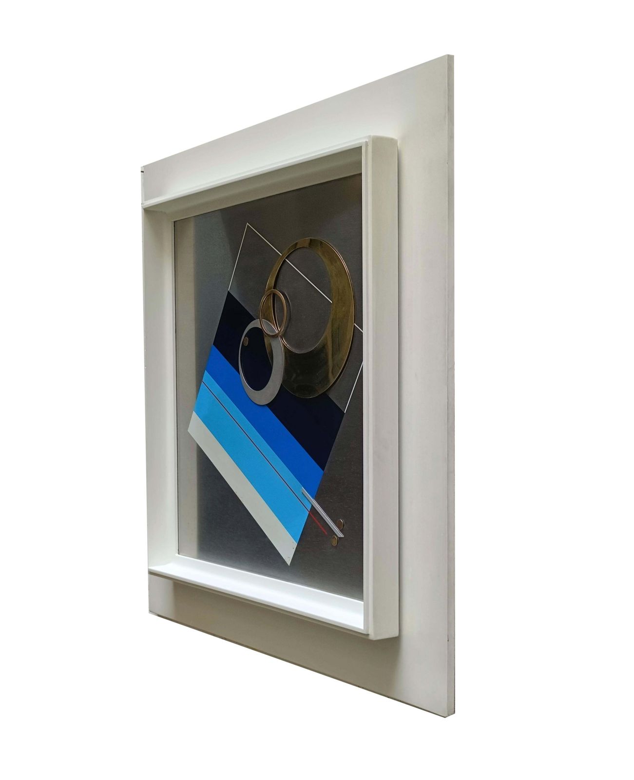 Prospective   Siro Covey For Studio Zero Milan Serigraphy On Steel, Italy 19 photo furniture