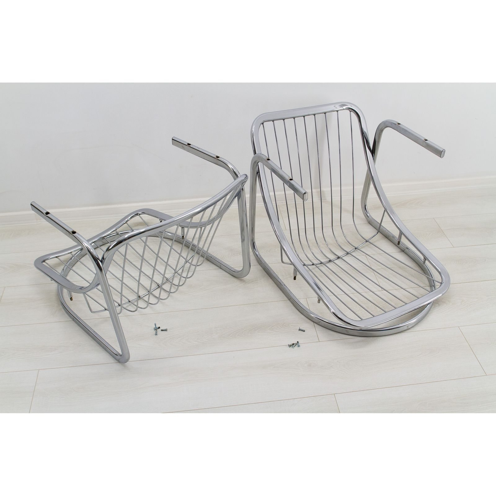 photo vinterior Postmodern Dining Chair X2, 1980s Gastone Rinaldi 'Rima' Style