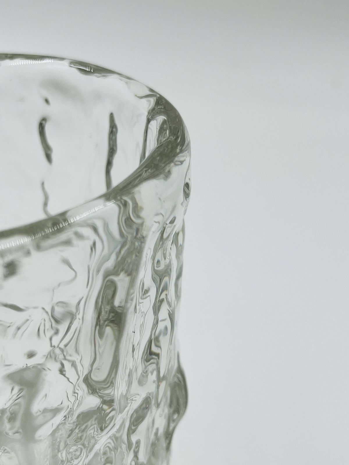 WMF Ice Glass Vaas van Erich Schumann photo vintage