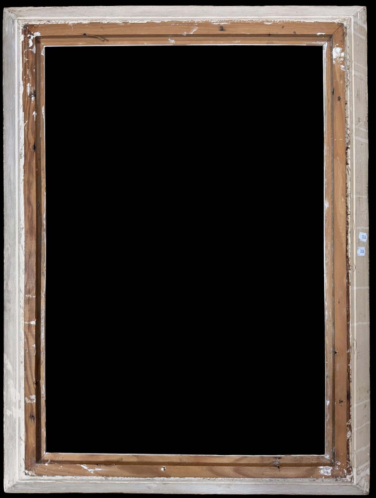 Mid 20th Century French School French Rustic Weathered Wooden Picture Frame, Mid 20th Century Mid 20th Century. photo Home Decor