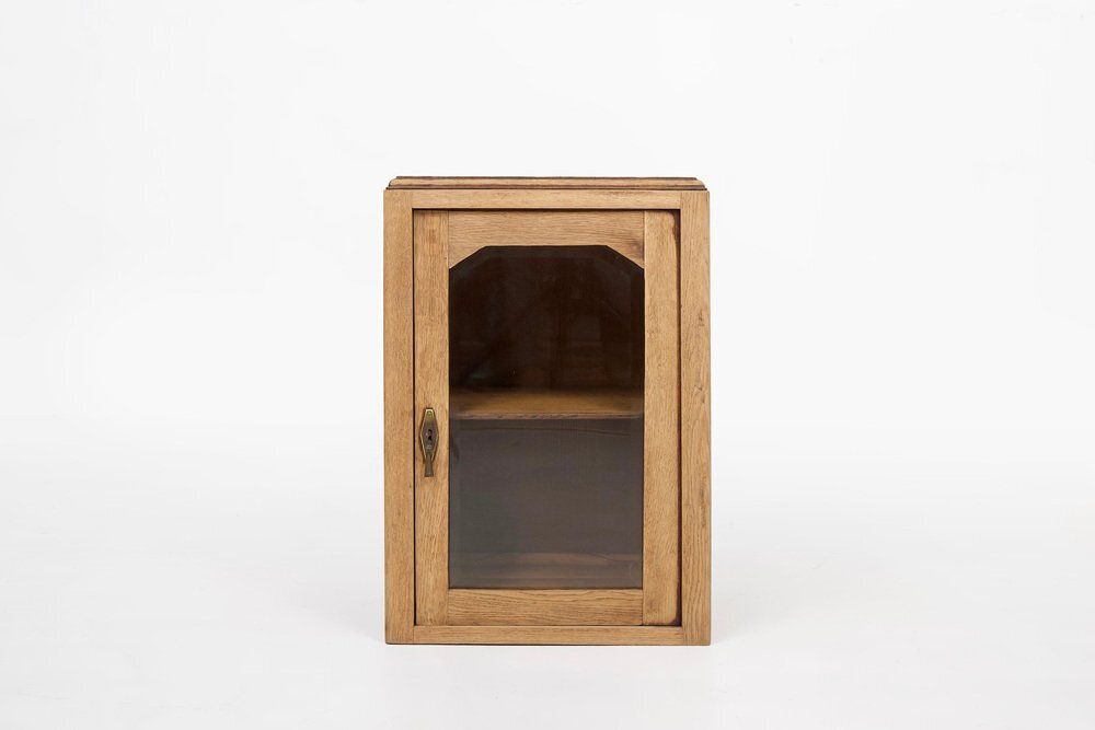 Rustic French Table Display Cabinet, 1900s photo for sale