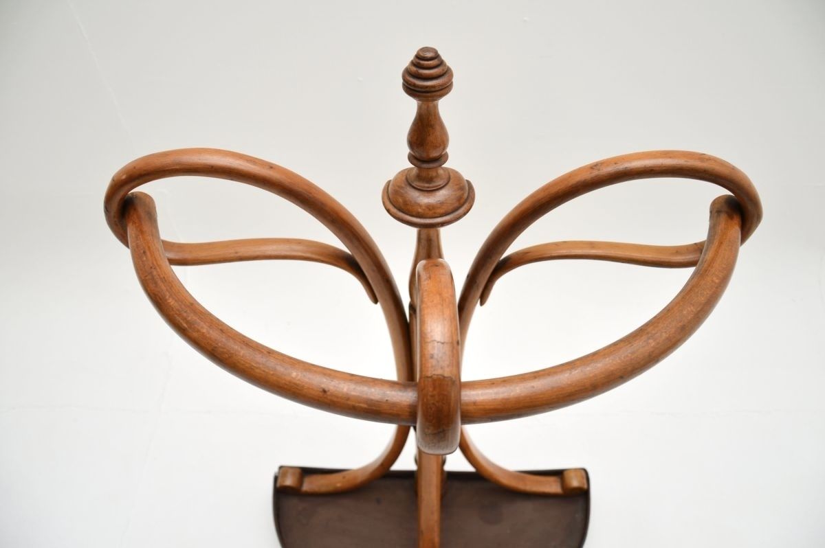 Antique Bentwood Umbrella / Stick Stand By Thonet photo Home Decor