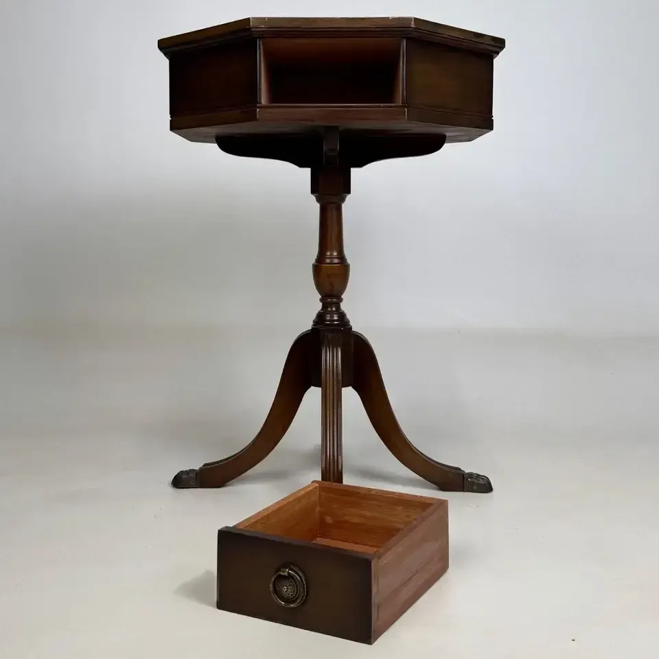 Antique 20th Century Pair Of Bedside Cabinets In Mahogany photo 625.0