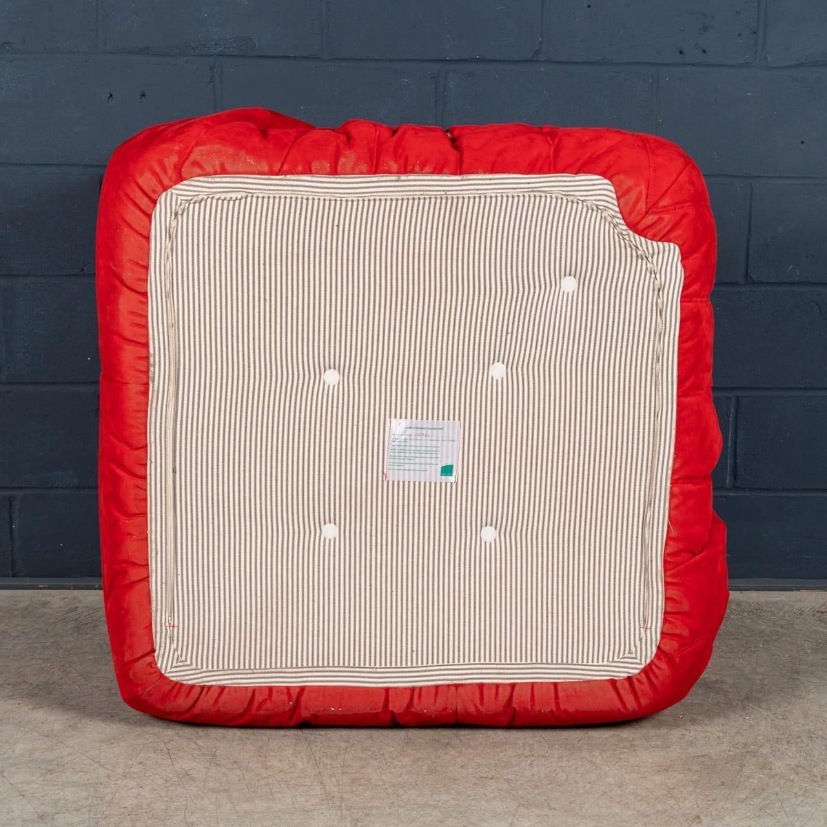 A 21st Century Red "Togo" Corner Sofa By Michel Ducaroy For Ligne Roset France photo buy
