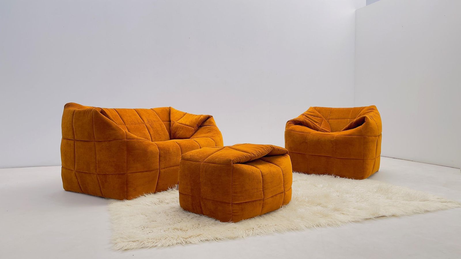 'Yuca' Living Room Set By Michel Ducaroy For Cinna photo for sale