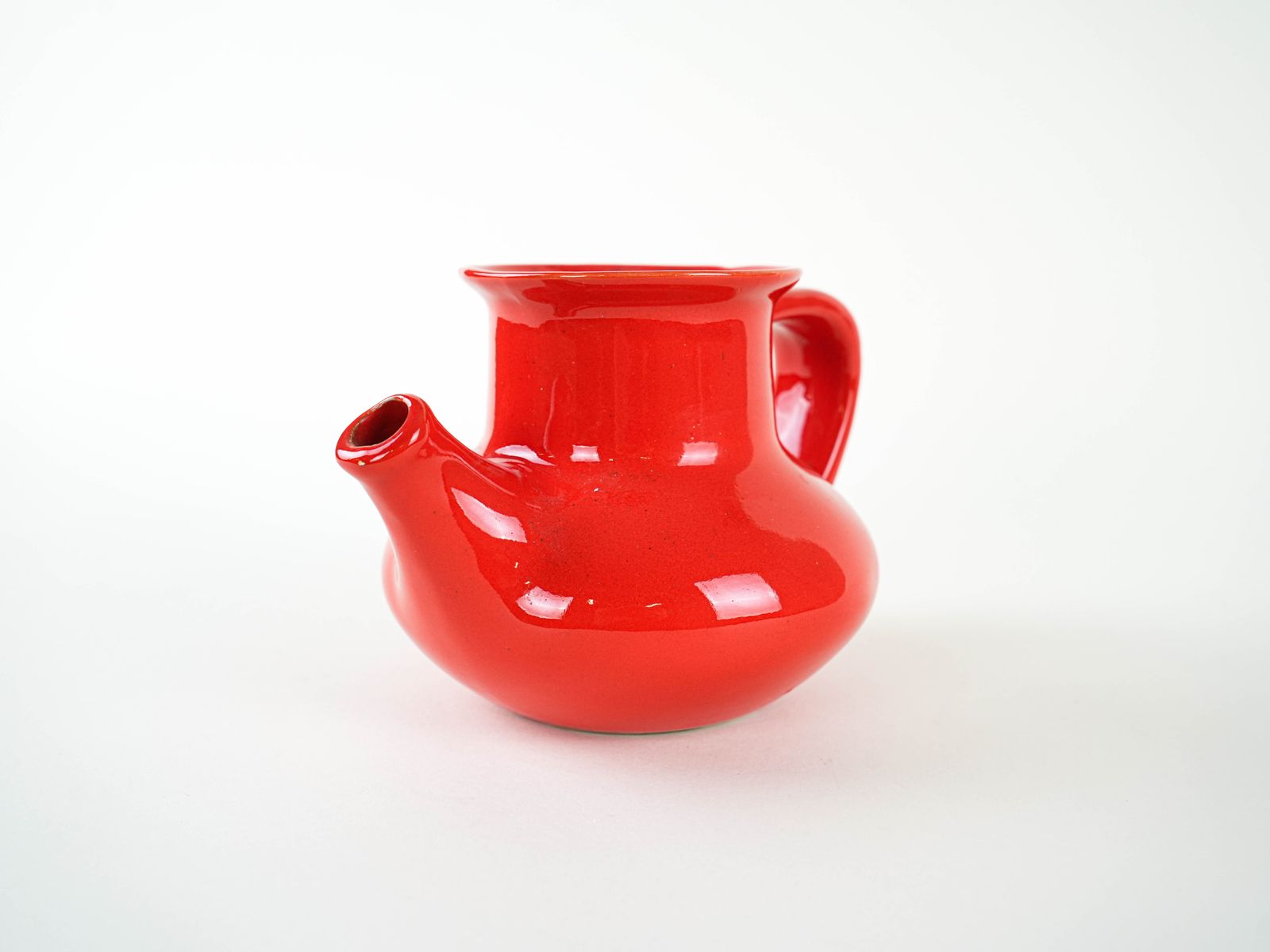 Red Ceramic Jug, Danish Design, 1960s, Made In Denmark photo buy