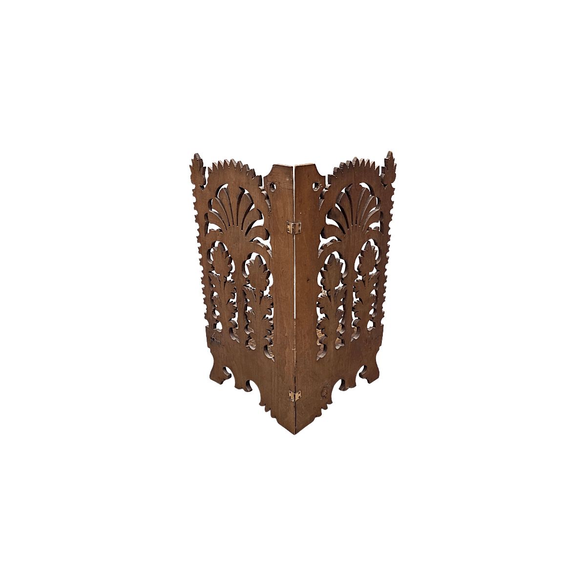 Antique French Walnut Corner Wall Console photo 81.0