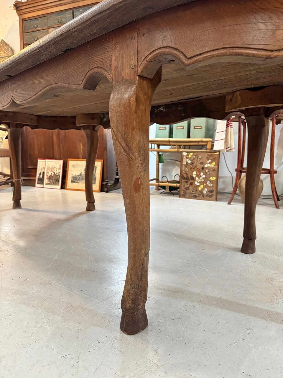 Large Oval Table, 19th Century photo vinterior