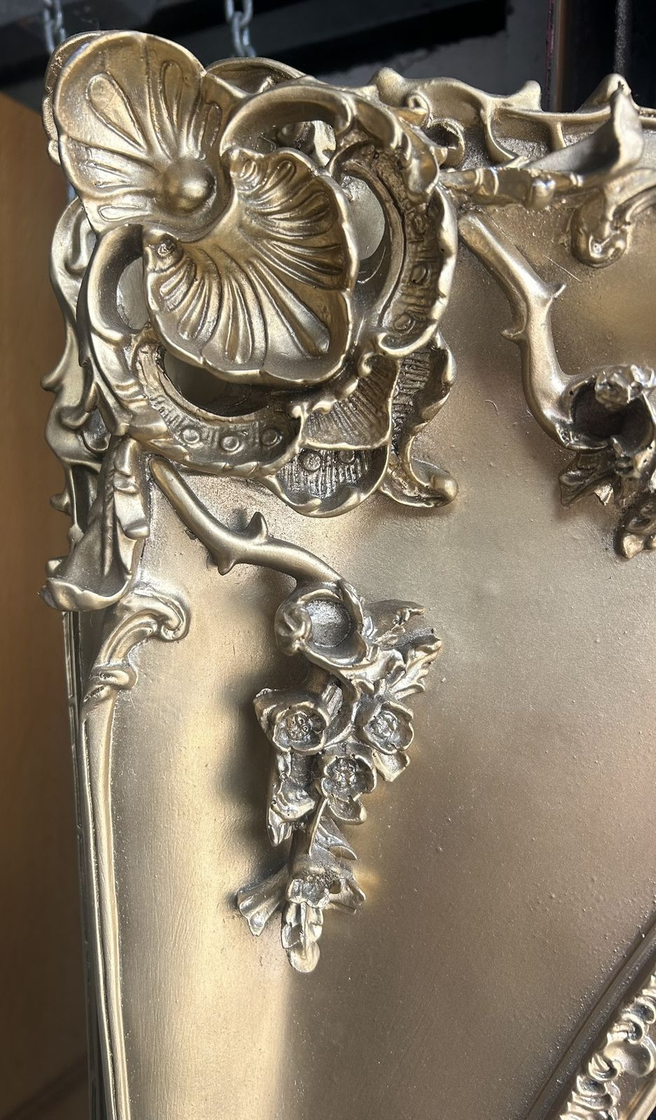 Vintage Laura Ashley Beth Gold Gilt Framed French Louis Floor Standing Mirror photo buy