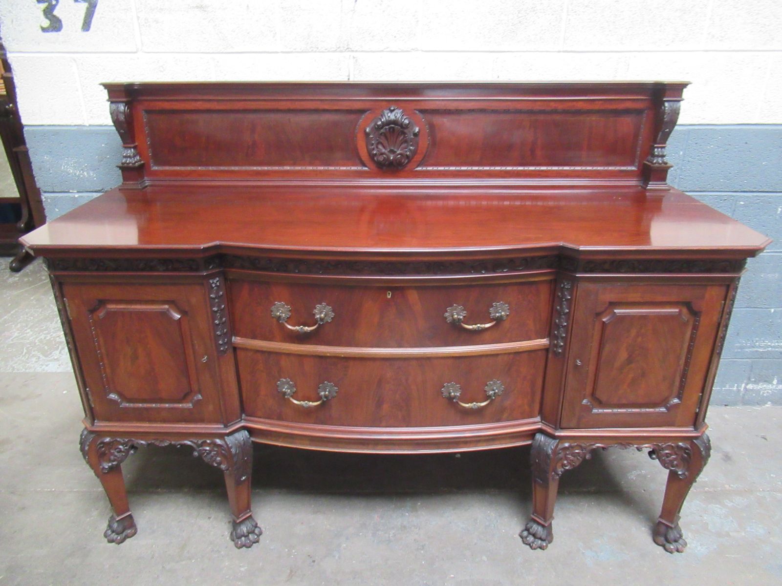Quality   Edwardian Period   Mahogany    Sideboard photo for sale