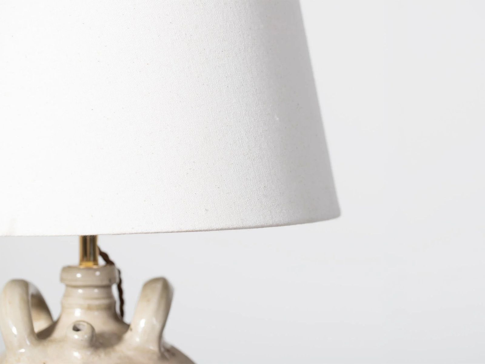 French Oil Jar Table Lamp., 1900s photo furniture
